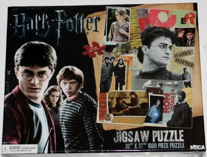 ГАРРИ ПОТТЕР Фэнтезийный Фильм Роман КОЛЛАЖ ДЛЯ СКРАПБУКИНГА 1000 Шт. ПАЗЛ Новый - Изображение 1 из 1