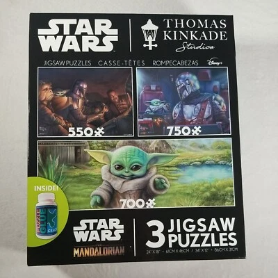 Rompecabezas Star Wars 3 de Thomas Kinkade Station 3 entrelazados 2000 piezas Foto 1 de 4