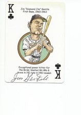 JIM GENTILE Autographed Signed Herodecks card Baltimore Orioles COA 