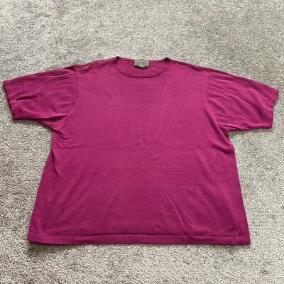 Suéter Liz Baker Mujer 2X Púrpura Manga Corta Pullover Suave Damas Sudadera Foto 1 de 4