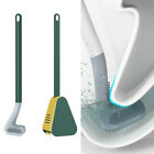 Golf Silicone Toilet Brushes With Holder Set-Close Stool Golf Brush Cleaner