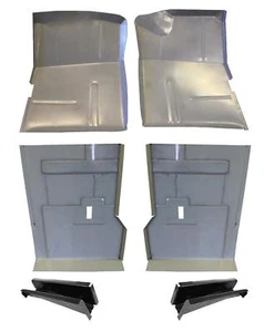 1973-1991 Front & Rear Floor Pan Set & Supports Chevy GMC Suburban Blazer Jimmy - Picture 1 of 1
