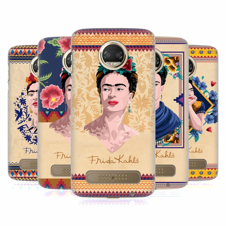 FUNDA TRASERA RETRATO OFICIAL FRIDA KAHLO PARA TELÉFONOS MOTOROLA 1 Foto 1 de 4