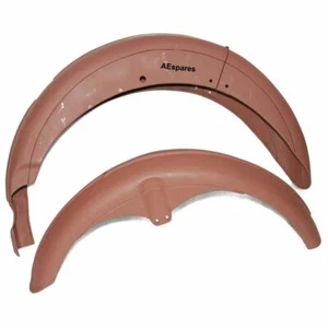 New Matchless G3LS Front & Rear Mudguard Fender Set Raw Bare Metal ECs - Picture 1 of 11