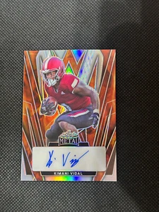 KIMANI VIDAL 2024 Leaf Metal AUTOGRAPH AUTO Rookie Card 3/9 - Picture 1 of 2