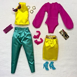 Barbie Looks Mix-and-Match Fashions Model #19 - Doll NOT Included - Picture 1 of 7