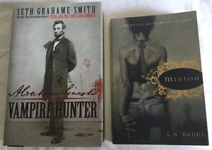 2 Books: Minion, A Vampire Huntress Legend & Abraham Lincoln, Vampire Hunter - Bild 1 von 7