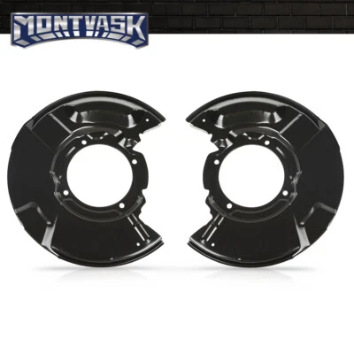 Подходит для 1995-2004 Toyota 4Runner Tacoma передний тормоз пылезащитные экраны левая + правая сторона - Изображение 1 из 4