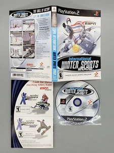 ESPN International Winter Sports 2002 (Sony PlayStation 2) No Case No Tracking - Picture 1 of 1