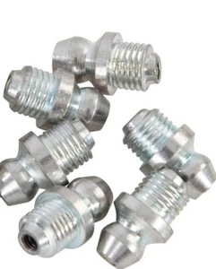 OEMTOOLS 25795 1/4 Inch Straight Drive Grease Fittings 6pcs - Picture 1 of 2