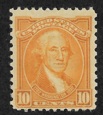 US #715 (1932)  10c Washington Bicentennial  - MNH - FVF - Image 1 of 2