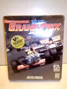 World Circuit Racing Grand Prix II (PC CD, 1996) CIB Complete Sealed New Big Box - Picture 1 of 3