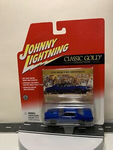 Johnny Lightning Classic Gold Collection 1970 Mercury Montego Blue - 1:64 NIP