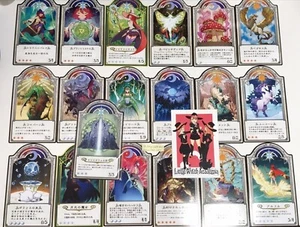 Little Witch Academia Limited Tarjeta Oficial Carro 19 y Tarjeta Postal Total 20 Set - Imagen 1 de 9