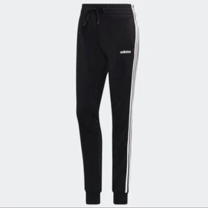Nuevos Pantalones para Mujer Adidas 3 Rayas Negro Blanco XS S M L XL  - Imagen 1 de 7