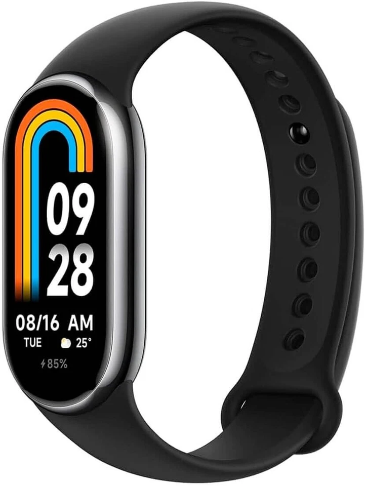 XIAOMI MI SMART BAND 8 OROLOGIO FITNESS SPORT SMARTWATCH NERO GRAFITE - Immagine 1 di 4