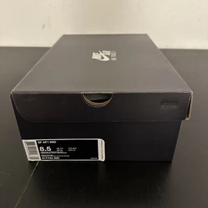 Size 8.5 - Nike Air Force 1 SF Mid Obsidian Metallic Gold Brand New - Picture 1 of 5