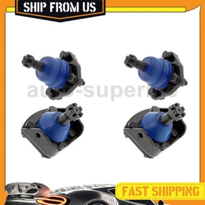 Rótulas inferiores superiores delanteras 4 piezas para Chevrolet One-Fifty Series 1957 4,6 L Foto 1 de 4