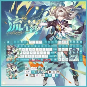 Honkai Star Rail Firefly Keycaps 1 Set For Cherry MX Keyboard (Just Keycaps) - Picture 1 of 4