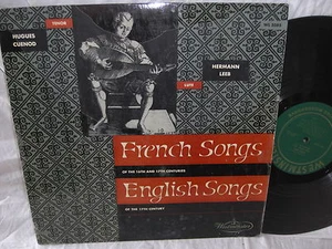 HUGUES CUENOD & HERMANN LEEB WESTMINSTER WL-5085 LP FRANZÖSISCHE & ENGLISCHE LIEDER - Bild 1 von 2