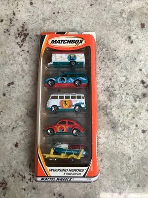Matchbox Weekend Heroes 5-Pack Gift Set - Image 1 of 4