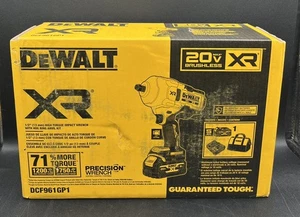 DEWALT DCF961GP1 CHIAVE A PERCUSSIONE 20V MAX CORDLESS 1/2" COPPIA ELEVATA HOG (MVP029541) - Foto 1 di 3