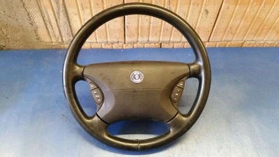 SAAB 9-5 (YS3E) Leder Lenkrad komplett schwarz Multifunktion 4532255 - Bild 1 von 4