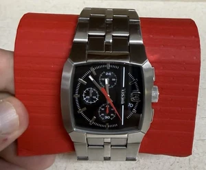 Diesel DZ4661 Men’s Cliffhanger Black Chronograph Dial Stainless Bracelet - Picture 1 of 9
