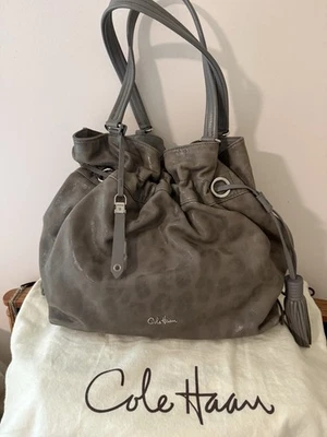 Cole Haan Shadow Leopard Print Hobo Bag - Image 1 of 4