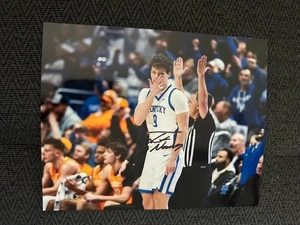 Foto autografiada de baloncesto Kentucky Wildcats firmada por Trent Noah de 8 X 10 - Imagen 1 de 1