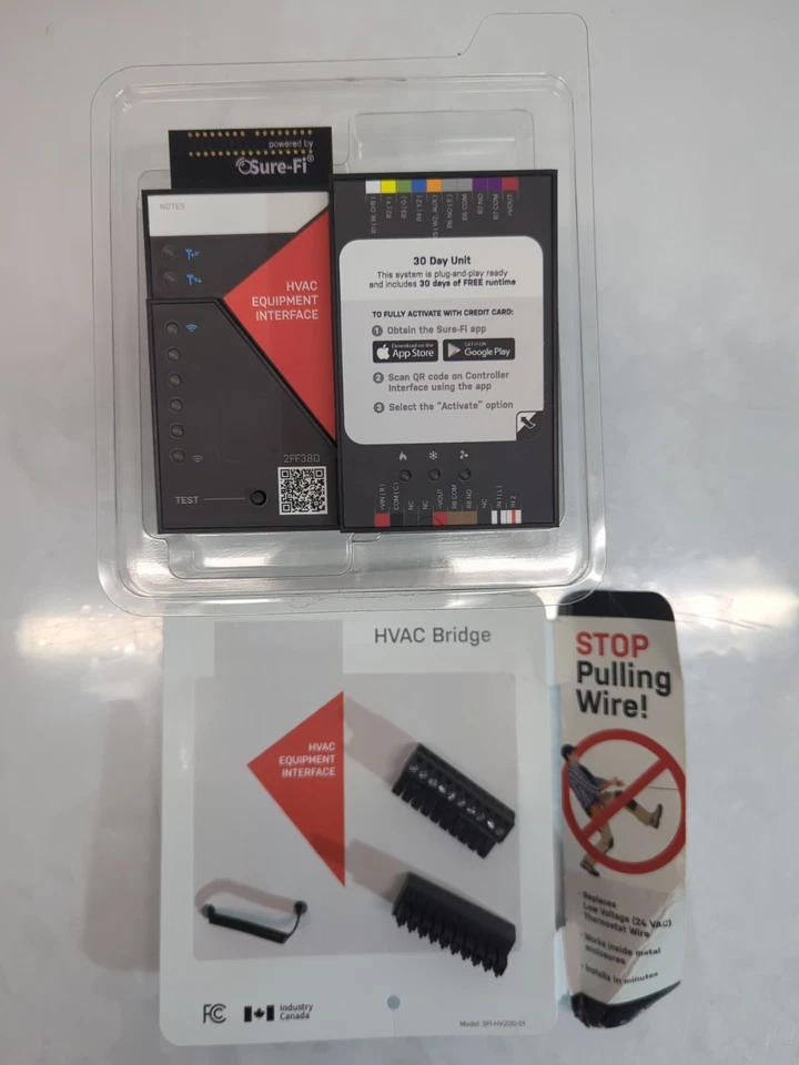 SURE-FI  HVAC Bridge SFI-HV200-01 WIRELESS INTERFACE PARTS LOT AS IS - Image 1 of 4
