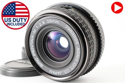 [Superior Mint] Smc Pentax-m 28mm F/2.8 Lente Gran Angular para K SLR De Japón - Imagen 1 de 4