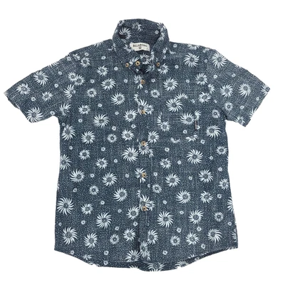 Billabong Button Shirt Youth Kids Boys Small Hawaiian Pocket Short Sleeve Floral - Image 1 of 4