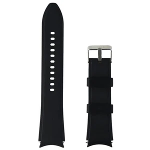 Samsung Galaxy Watch Sportarmband (20mm) M/L Band + Schließe - Schwarz - Bild 1 von 1