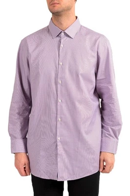 Camisa de vestir Hugo Boss para hombre "Marley US" ajuste nítido a cuadros EE. UU. 17,5 (32/33) IT 44 Foto 1 de 4