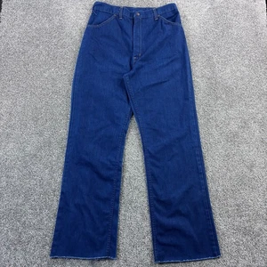 Jeans Stephens vintage anni 70 uomo 30x32 blu western lavaggio scuro denim americano - Foto 1 di 6