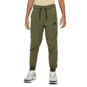 Nike Sportswear Tech Fleece Winterized Pants Green/Black DV3067-326 Grade-School - Picture 1 of 4