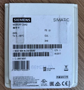 6ES7954-8LC02-0AA0 1PCS NEW SIEMENS SIMATIC S7 MEMORY CARD 6ES7954-8LC02-0AA0 - Picture 1 of 3