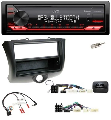JVC Bluetooth USB DAB Lenkrad Autoradio für Toyota Yaris P1 2003-2005 - Bild 1 von 4