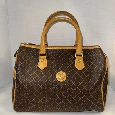 Bolso La Tour Eiffel Paris 1887 para mujer de cuero genuino marrón con asa superior Foto 1 de 4