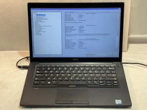 Dell Latitude 7480 Intel core i5-6300U @2.40GHz 16GB Laptop Computer No hdd - Bild 1 von 2