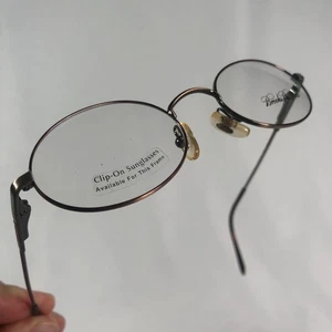 Montures de lunettes Brooks Brothers B.B.191 1123 47-20-135 montures ovales MARRON Italie - Photo 1/13
