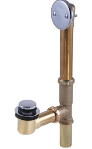 Conjunto de residuos de baño NIOB Delta Toe operado latón RP293 - Imagen 1 de 4