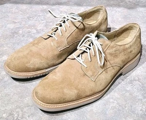 COLE HAAN GRAND. OS-Williams Buck-Khaki Suede Mens Casual Oxford Shoes-(11.M) - Picture 1 of 7