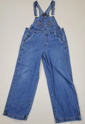 Pantalones de mezclilla de colección años 90 Y2K Route 66 monos talla L  Foto 1 de 4