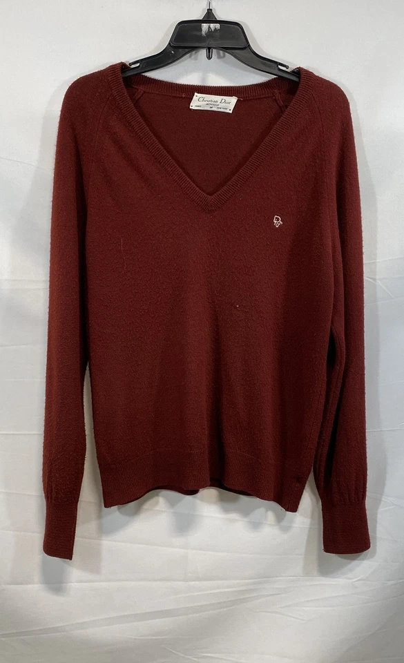 Suéter Christian Dior Rojo - Talla Mediana Foto 1 de 4