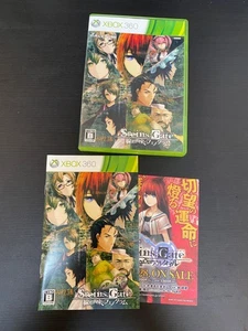 Steins Gate Senkei Kousoku no Phonogram CIB Import Japan Xbox 360 Japanese ver. - Picture 1 of 5
