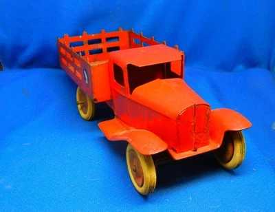 Camión de estacas See America First Glacier National Park Wyandotte de 1930 raro Foto 1 de 4