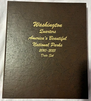 Partial Uncirculated Set Am the Beautiful National Parks 2010-2021 Dansco Album - Image 1 of 4