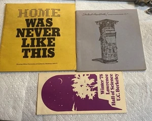 3 Different Vintage 1970’s UNIVERSITY OF CALIFORNIA BERKELEY Brochures - Picture 1 of 13